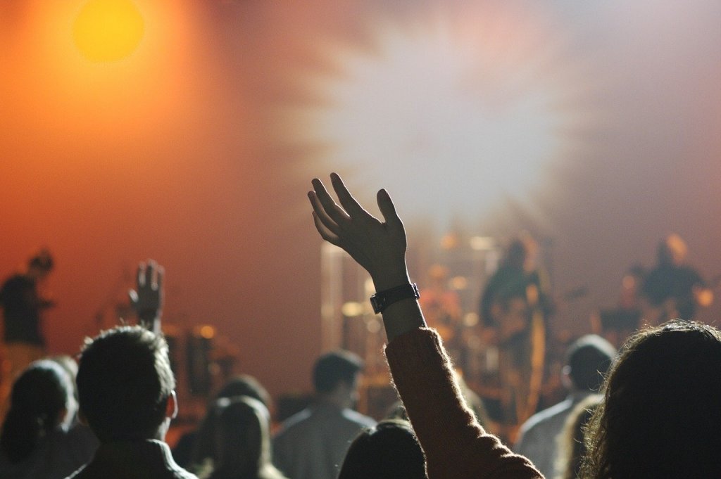 Image of a festival crowd