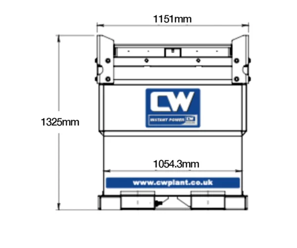 1000L Transcube Fuel Tank