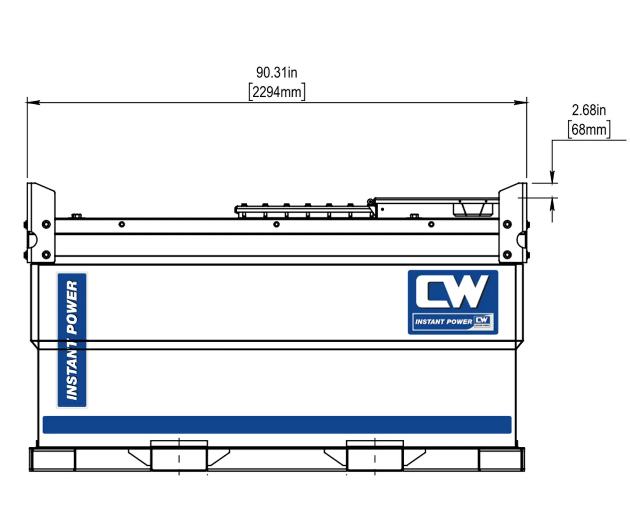 2000L Transcube Fuel Tank 3 2000L Transcube Fuel Tank