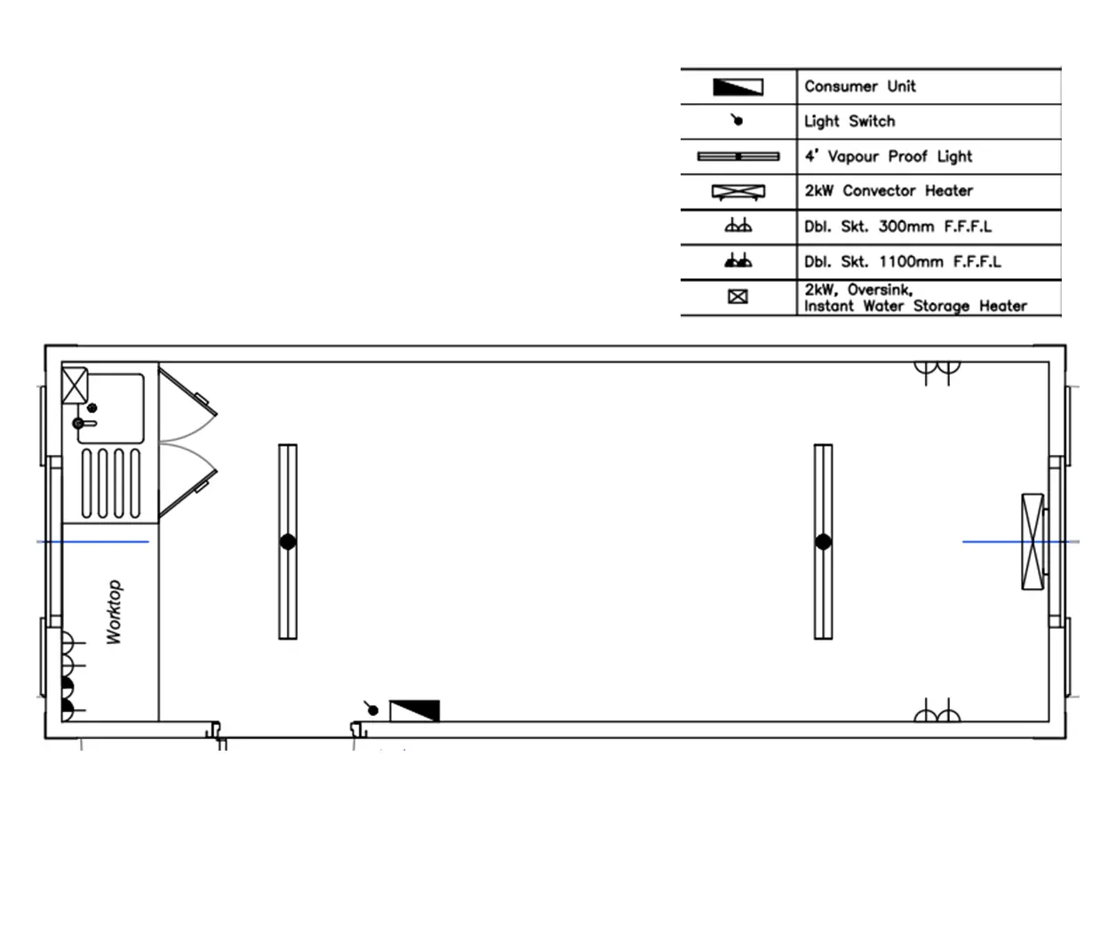 21ft Office/Canteen Split 2 21ft Office/Canteen Split