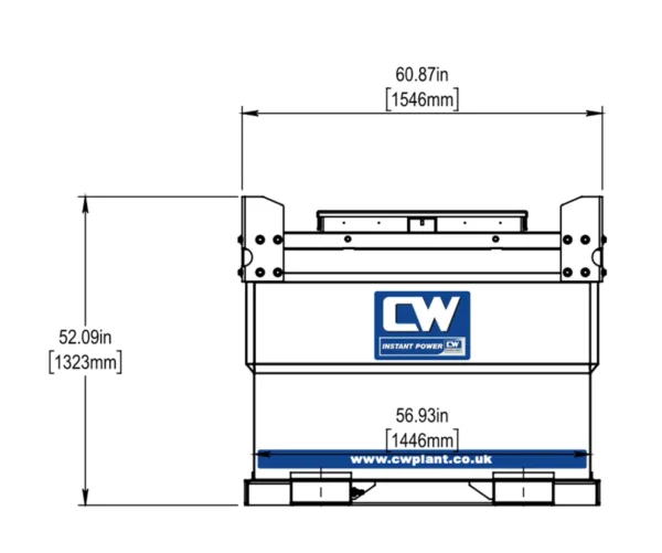 3000L Transcube Fuel Tank