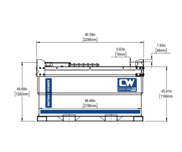 3000L Transcube Fuel Tank