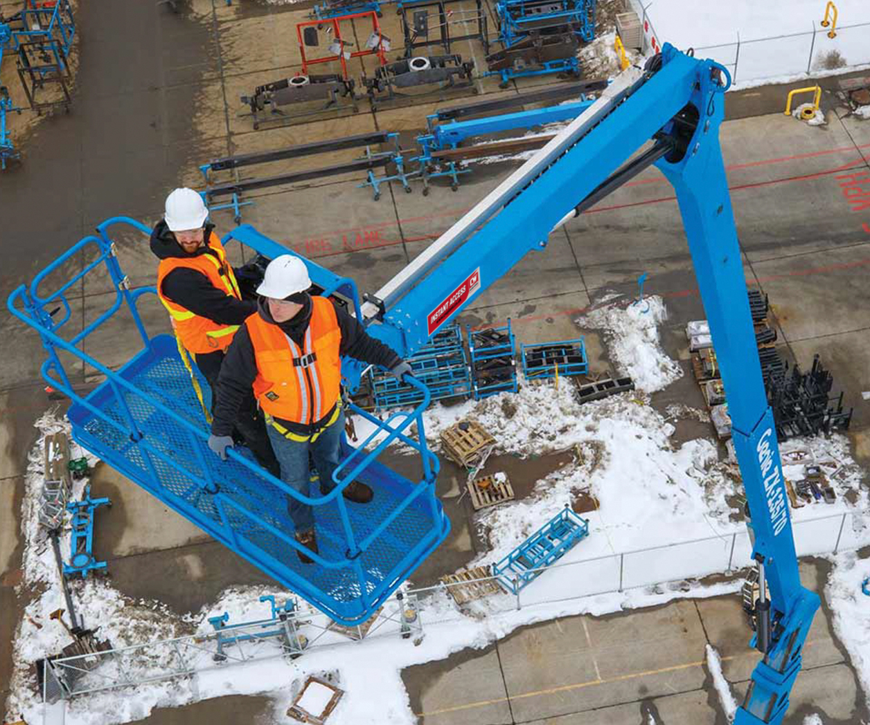 Genie - 43.2m Boom Lift 2 Boom Lifts - ZX135