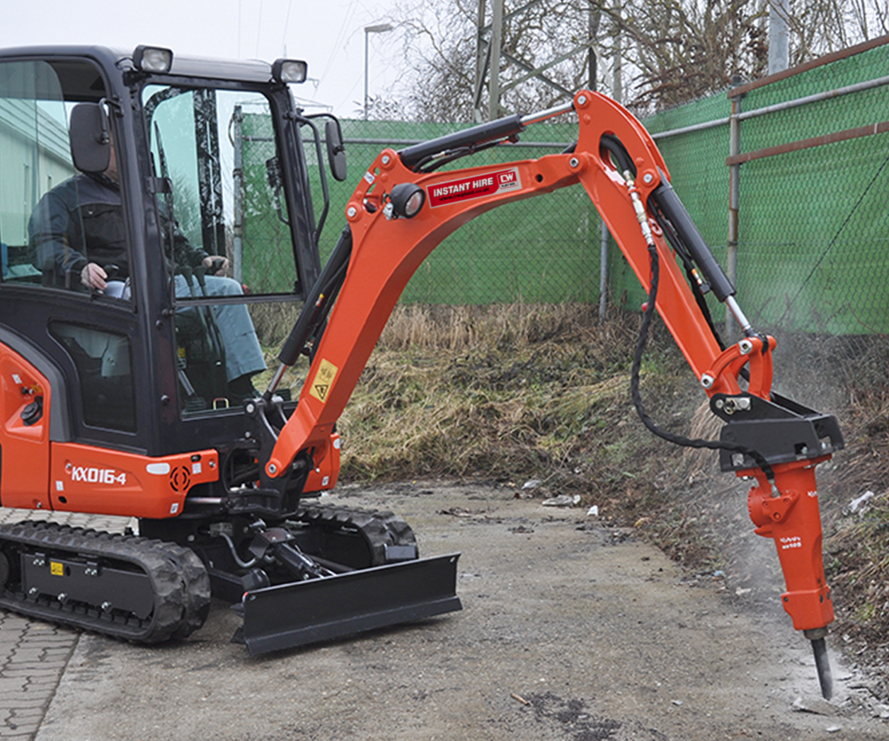 Kubota KX016 1.5T Mini Digger 2 Mini Excavator