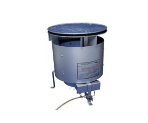 Dustbin heater