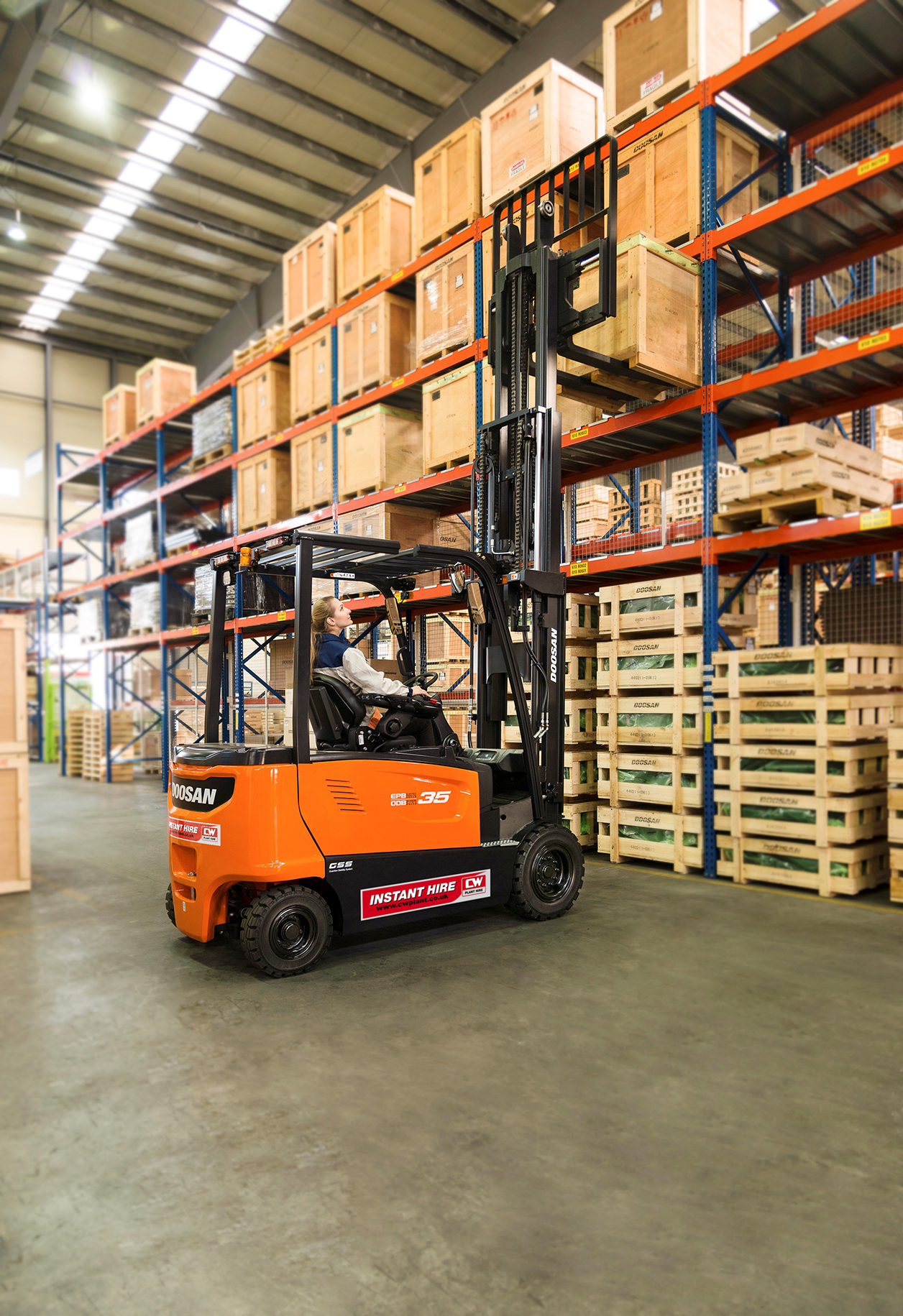 Electric 3.5T Forklift 3 Electric 3.5T Forklift