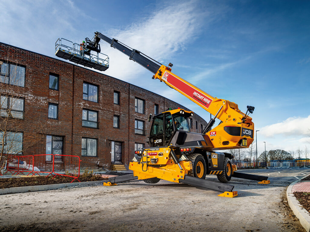 How to hire a 360 telescopic handler 3 21 Metre 360 Telehandler