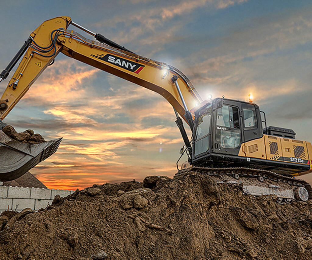 Sany 215 22t excavator