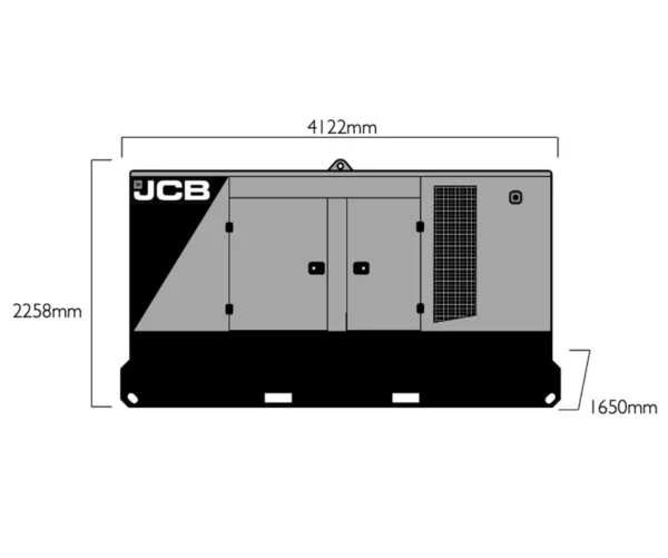 JCB G250RS Dimensions