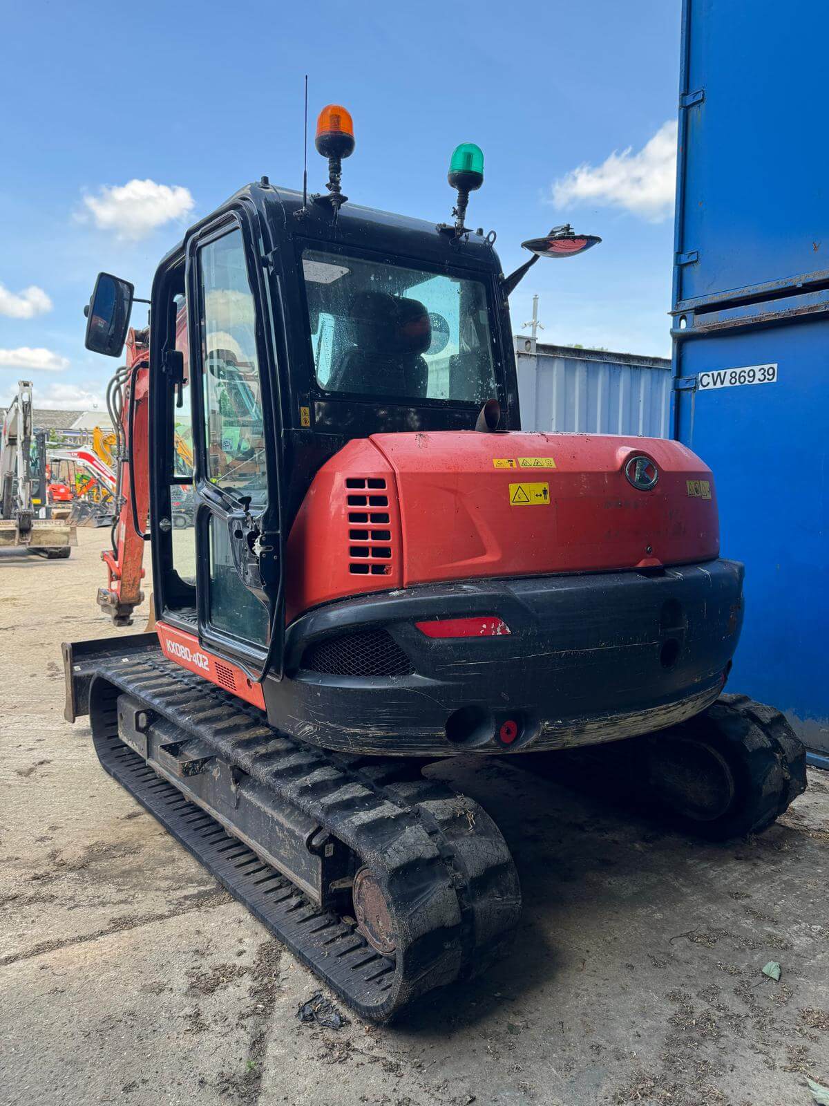Kubota KX080-4a2 Excavator 5 Kubota KX080-4a2 Excavator