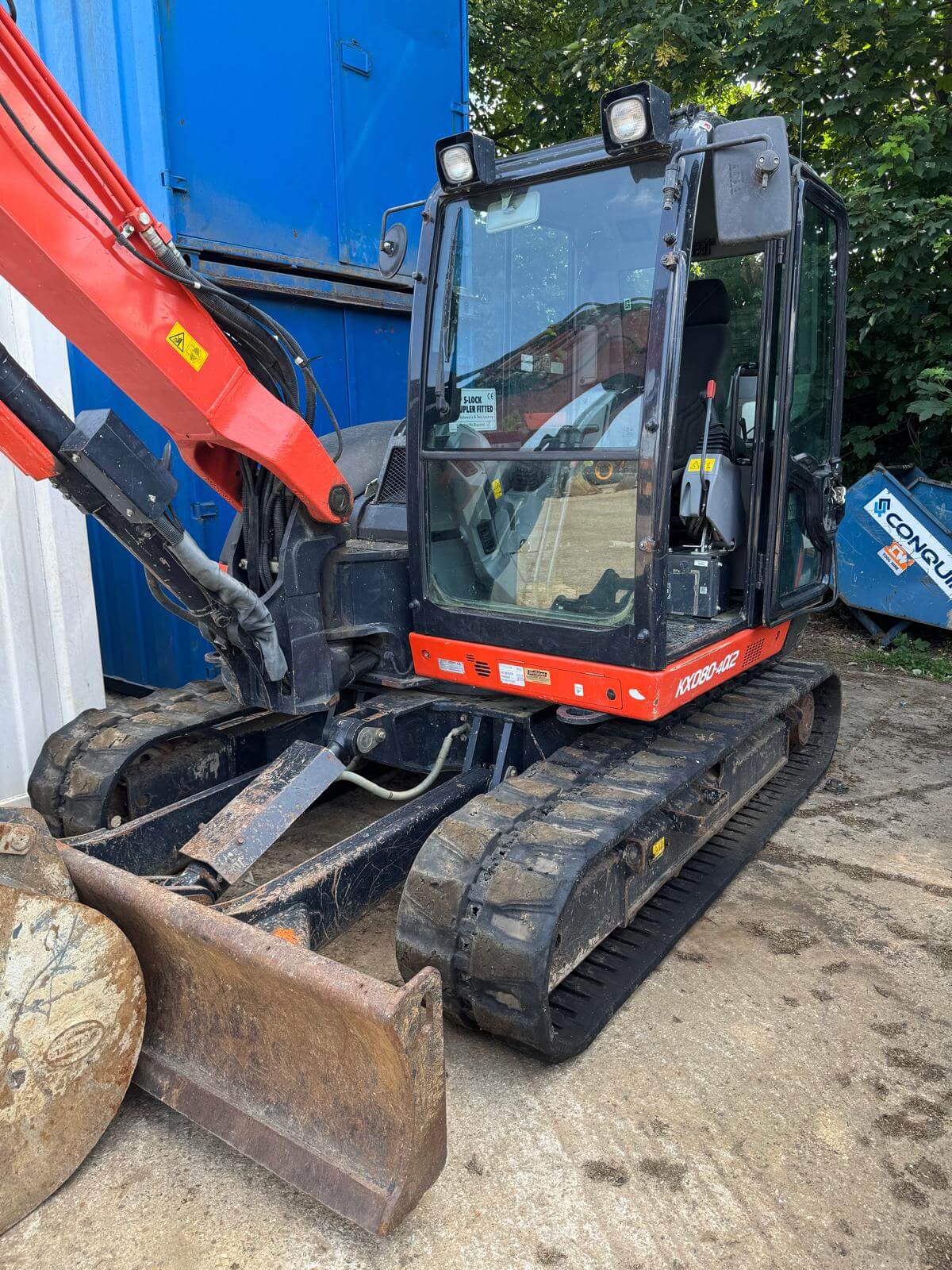 Kubota KX080-4a2 Excavator 6 Kubota KX080-4a2 Excavator