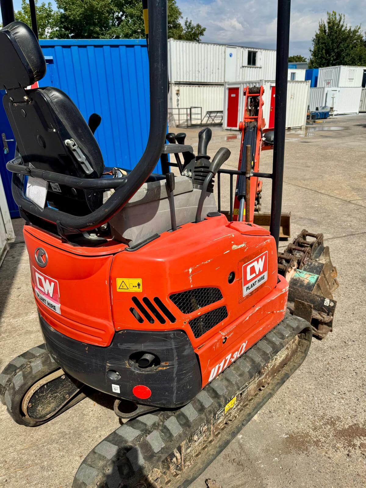 Kubota U17-3a Mini Digger 9 Kubota U17-3a Mini Digger