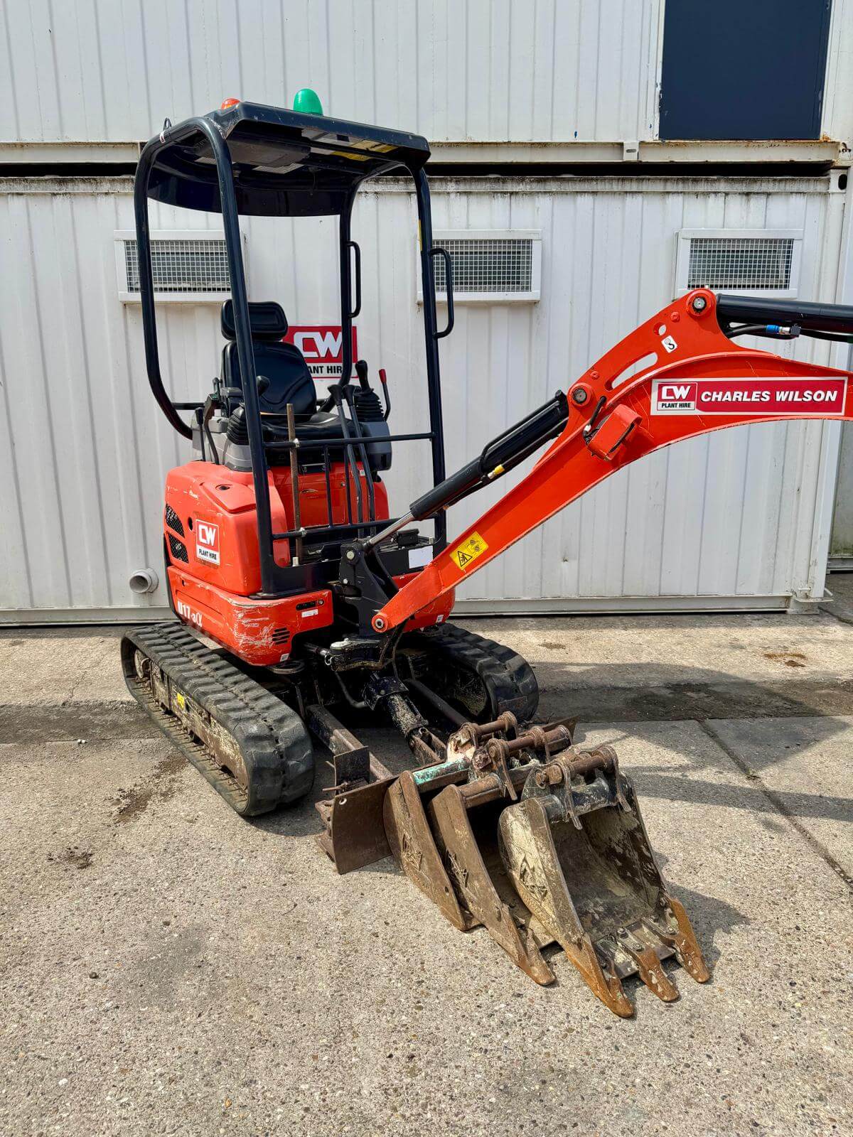 Kubota U17-3a Mini Digger 5 Kubota U17-3a Mini Digger