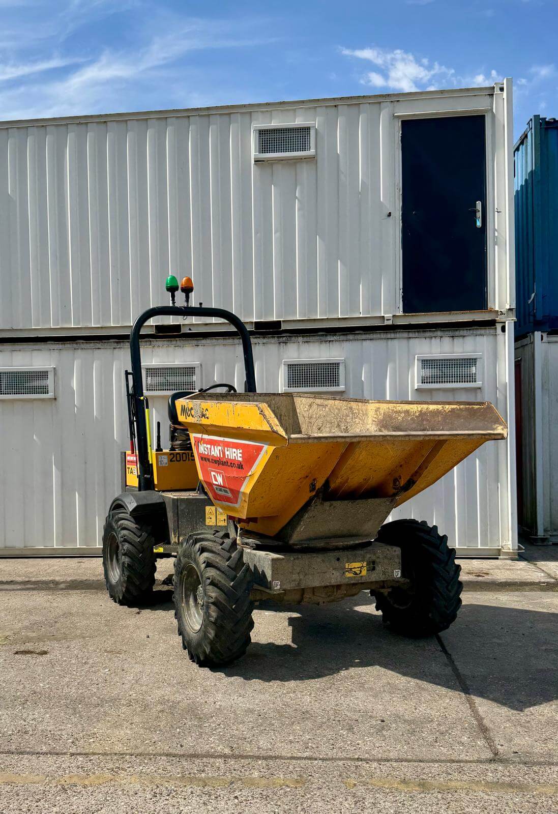 Mecalac 3T Power Swivel Dumper