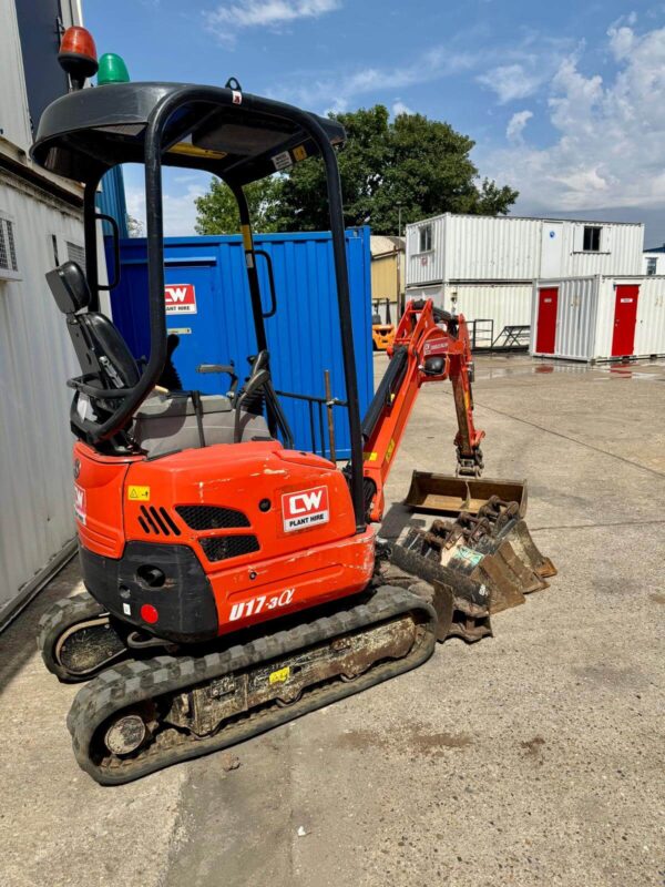 Kubota U17-3a Mini Digger
