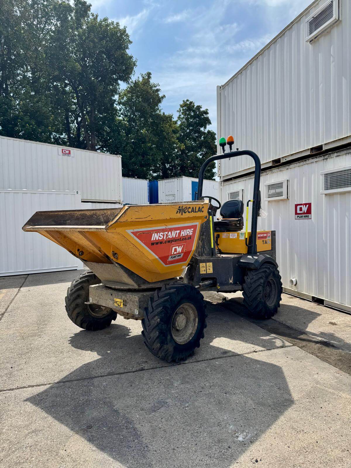 Mecalac 3T Power Swivel Dumper