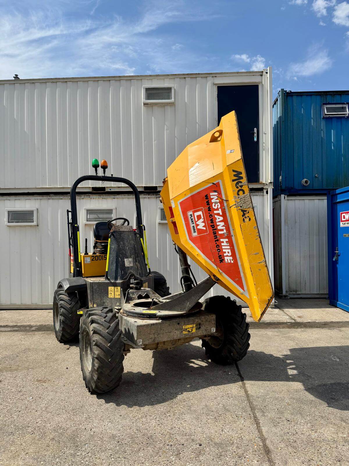 Mecalac 3T Power Swivel Dumper