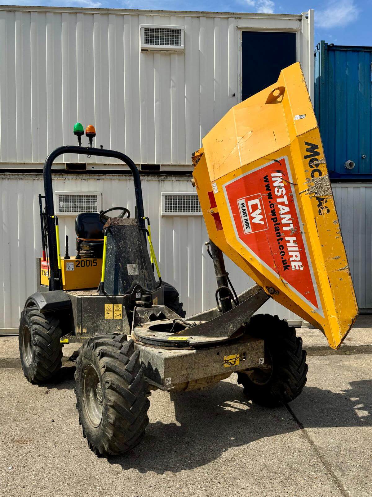 Mecalac 3T Power Swivel Dumper