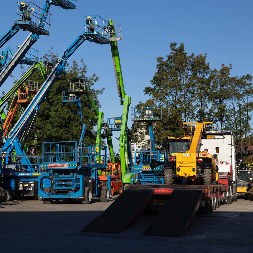 Charles Wilson Used machines ready for despatch