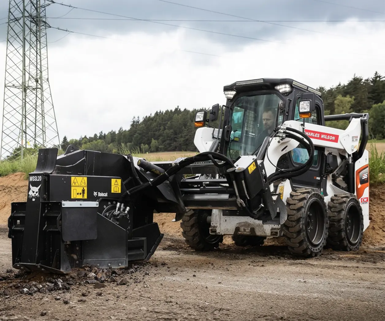 2400kg Wheeled Skid Steer Loader 2 2400kg Wheeled Skid Steer Loader